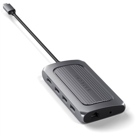 Satechi USB4 Multiport adatt. con 8K HDMI grigio spazio