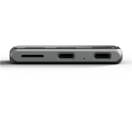 Satechi USB-C PD Mobile XR Hub & MicroSD Card Reader space grey