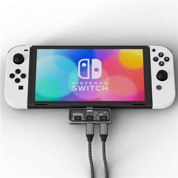 Satechi USB-C PD Mobile XR Hub & MicroSD Card Reader space grey