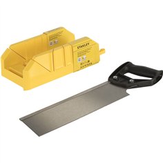 Stanley 19-800 Gehrungslade Kunststoff mit Rückensäge 2