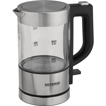 Severin WK 3472 bollitore in vetro 0,5l