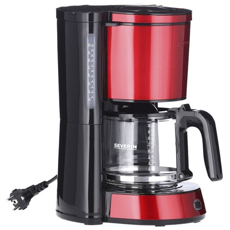 Severin KA 4817 macchina da caffè filtro, rosso