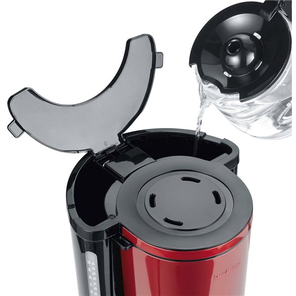 Severin KA 4817 macchina da caffè filtro, rosso