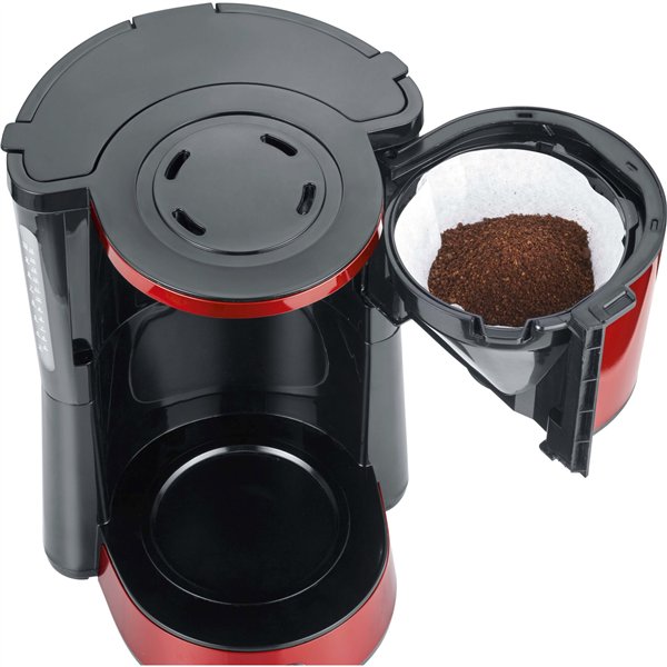Severin KA 4817 macchina da caffè filtro, rosso