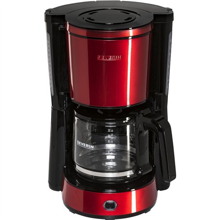 Severin KA 4817 macchina da caffè filtro, rosso