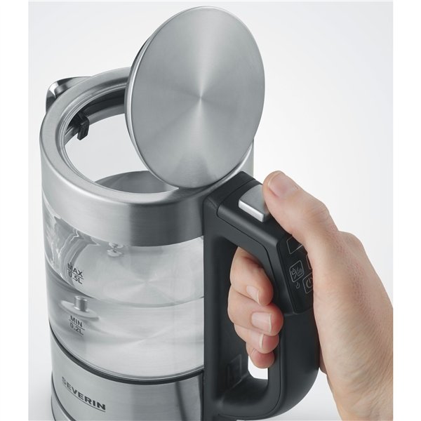 Severin WK 3458 mini bollitore digitale in vetro