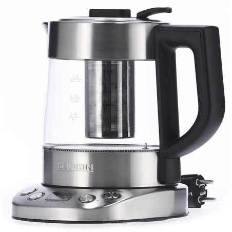 Severin WK 3473 bollitore tè/acqua in vetro, 1l