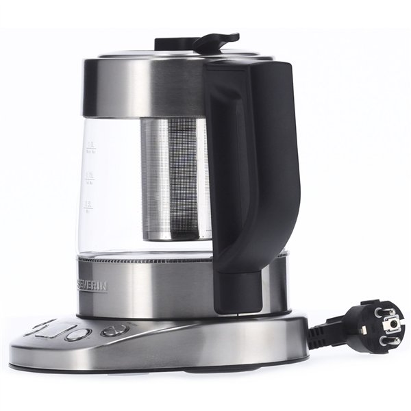 Severin WK 3473 bollitore tè/acqua in vetro, 1l