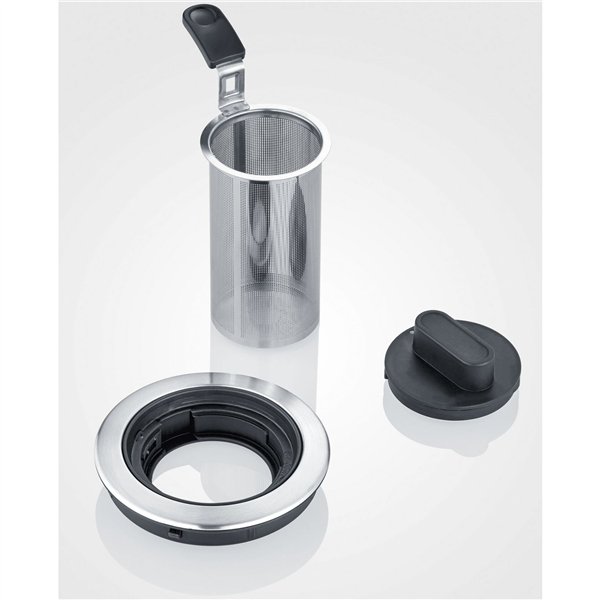 Severin WK 3473 bollitore tè/acqua in vetro, 1l