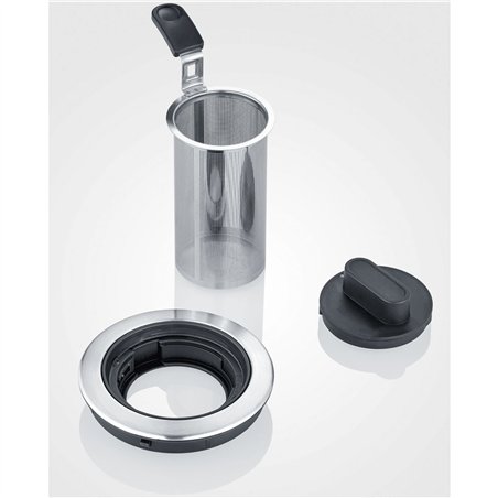 Severin WK 3473 bollitore tè/acqua in vetro, 1l