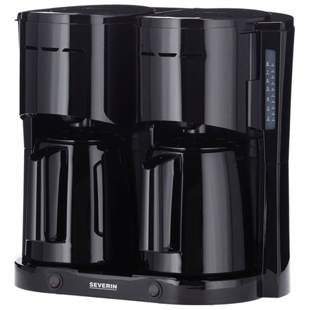Severin KA 9315 nero macchina da caffè doppio filtro