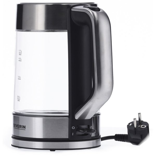 Severin WK 3420 bollitore di vetro acqua/tè,1,7l