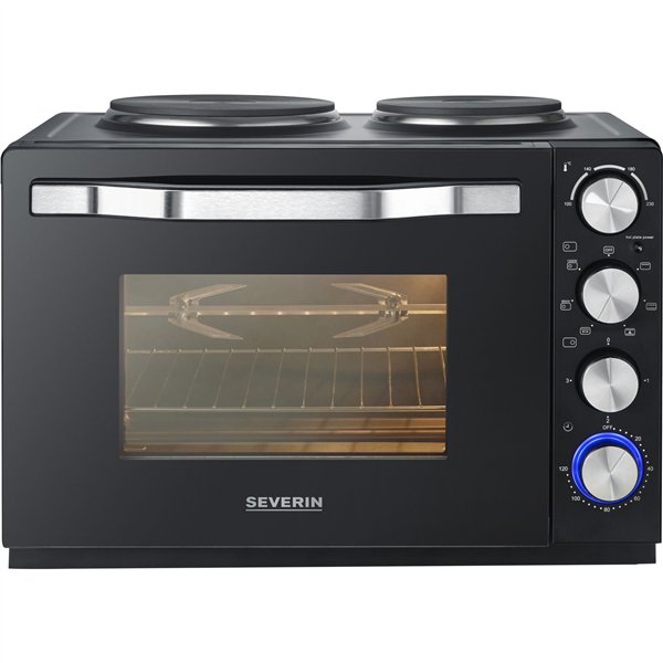 Severin TO 2074 fornetto con piastre di cottura