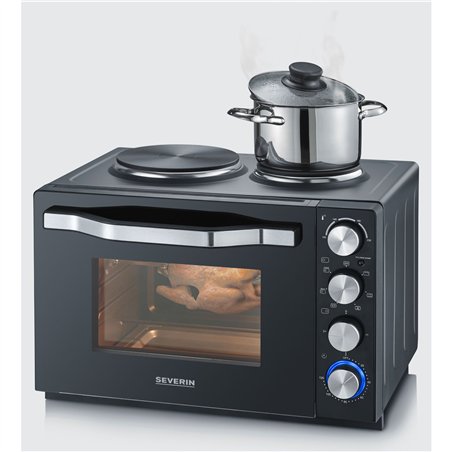 Severin TO 2074 fornetto con piastre di cottura