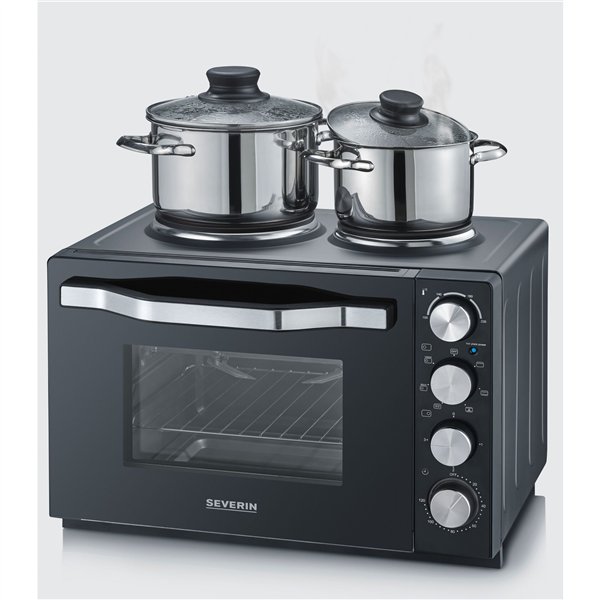 Severin TO 2074 fornetto con piastre di cottura