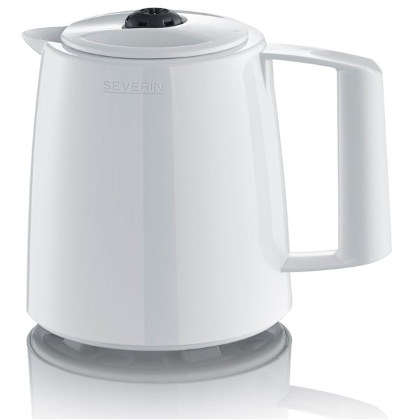 Severin KA 9309 bianco macchina caffè filtro c. 2 car.