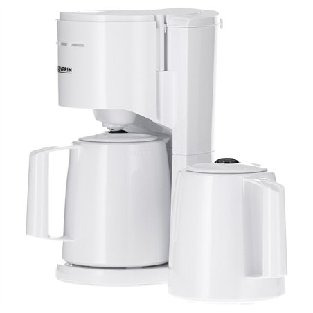 Severin KA 9309 bianco macchina caffè filtro c. 2 car.