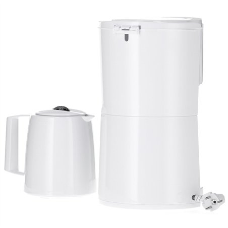 Severin KA 9309 bianco macchina caffè filtro c. 2 car.