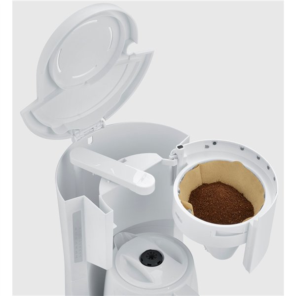 Severin KA 9309 bianco macchina caffè filtro c. 2 car.
