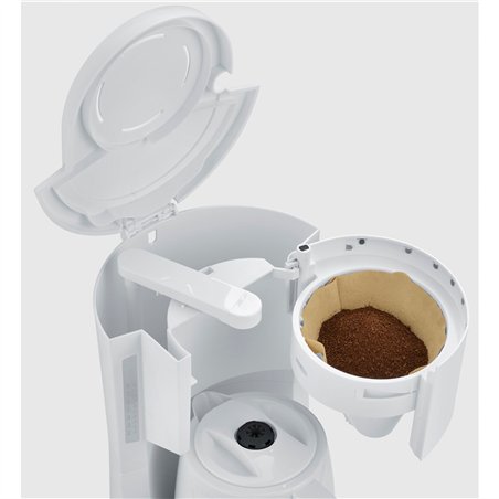 Severin KA 9309 bianco macchina caffè filtro c. 2 car.