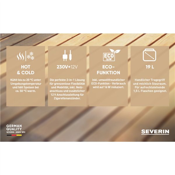 Severin TKB 2924 frigo box elettrico