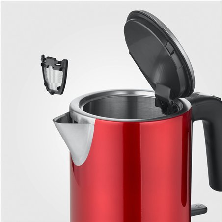 Severin WK 3427 bollitore rosso