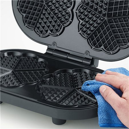 Severin WA 2118 Duo-Waffeleisen Black Line