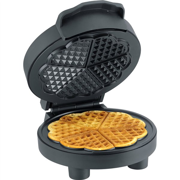 Severin WA 2116 piastra per waffle Black Line