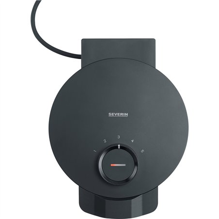 Severin WA 2116 piastra per waffle Black Line