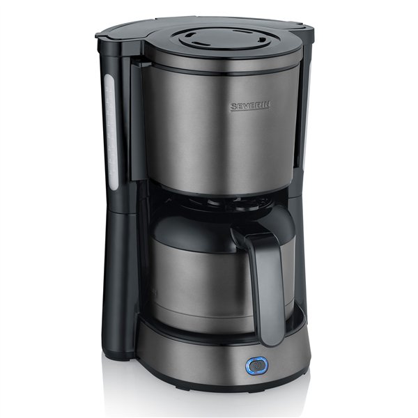 Severin KA 9343  Dark Inox mit Thermoskanne