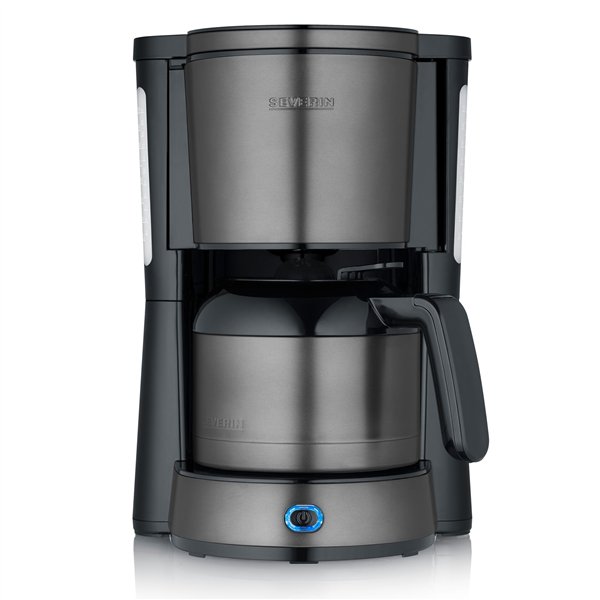 Severin KA 9343  Dark Inox mit Thermoskanne