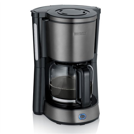 Severin KA 9340  Dark Inox con caraffa di vetro