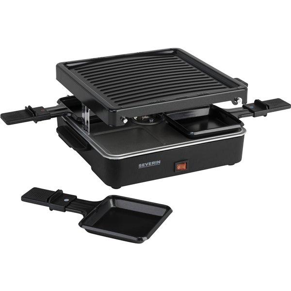 Severin RG 2370 Raclette con 4 padelle