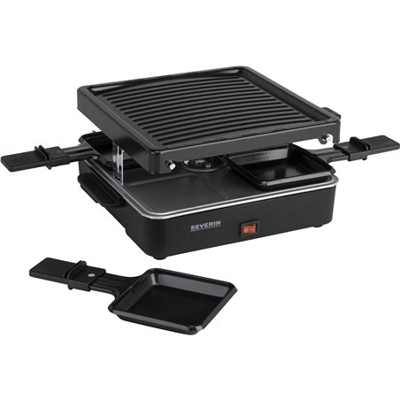 Severin RG 2370 Raclette con 4 padelle