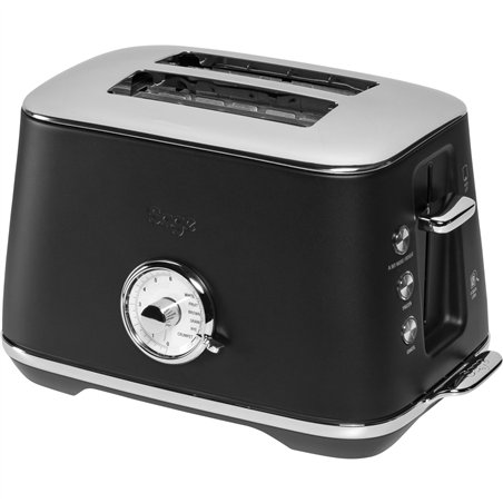 Sage Tostapane Luxe Toast Select opaco nero