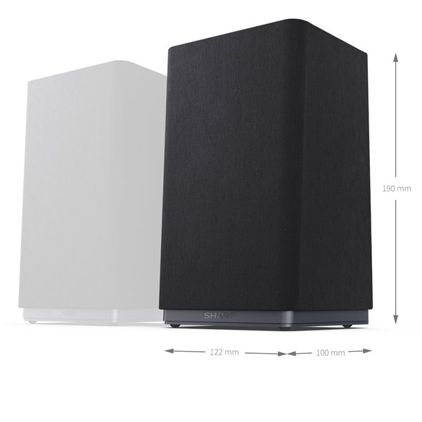 Sharp CP-AWS2001 (coppia) nero