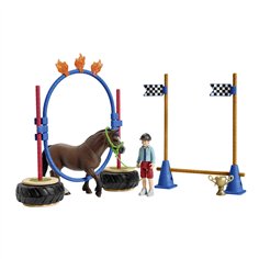 Schleich Farm World        42482 Gara di Agility Pony