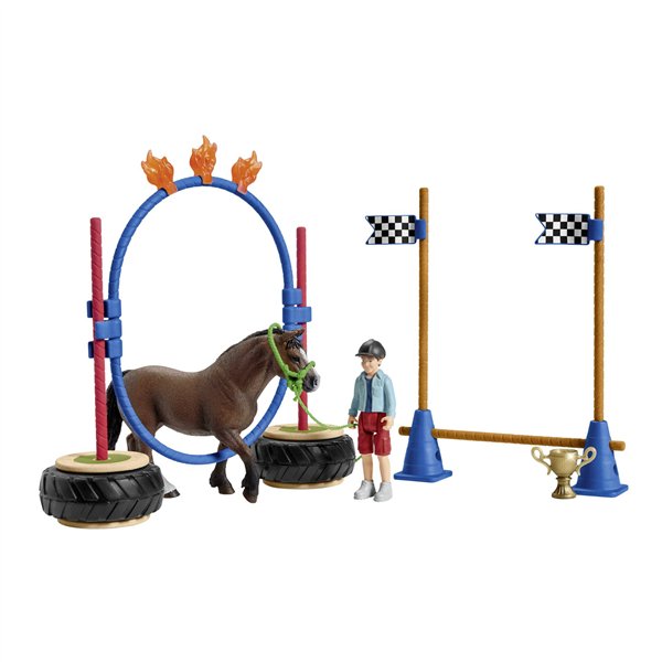 Schleich Farm World        42482 Gara di Agility Pony