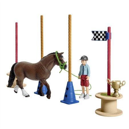 Schleich Farm World        42482 Gara di Agility Pony