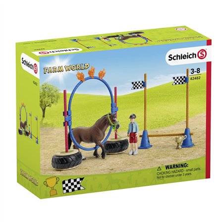 Schleich Farm World        42482 Gara di Agility Pony