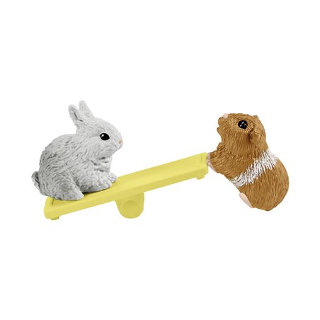 Schleich Farm World 42500 Recint o p.porcellini d'India e conigli