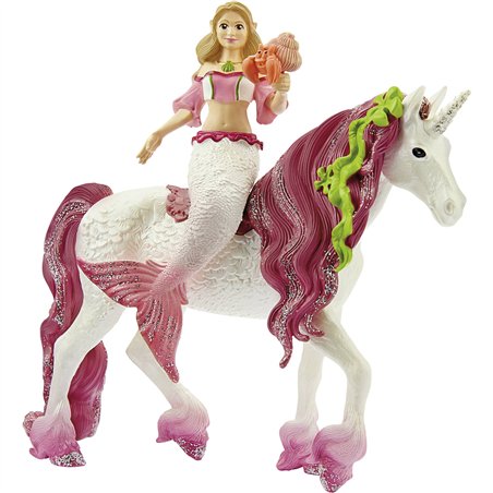 Schleich bayala            70593 Sirena Feya e unicorno marino
