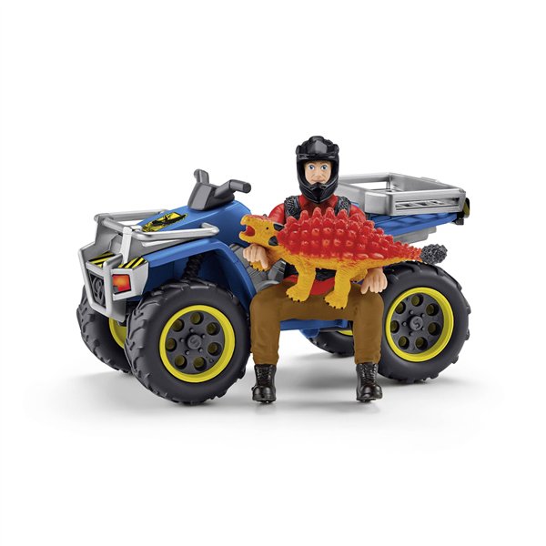 Schleich Dinosaurs         41466 fuga sul Quad dal Velociraptor