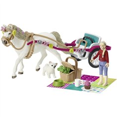 Schleich Horse Club        42467 Carrozza con cavallo