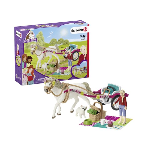 Schleich Horse Club        42467 Carrozza con cavallo