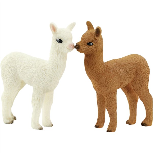 Schleich Wild Life         42544 Famiglia di alpaca