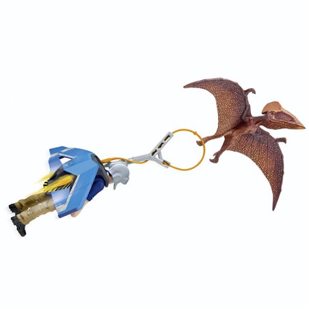 Schleich Dinosaurs 41467  Person aggio c. cintura raggio e dinos.