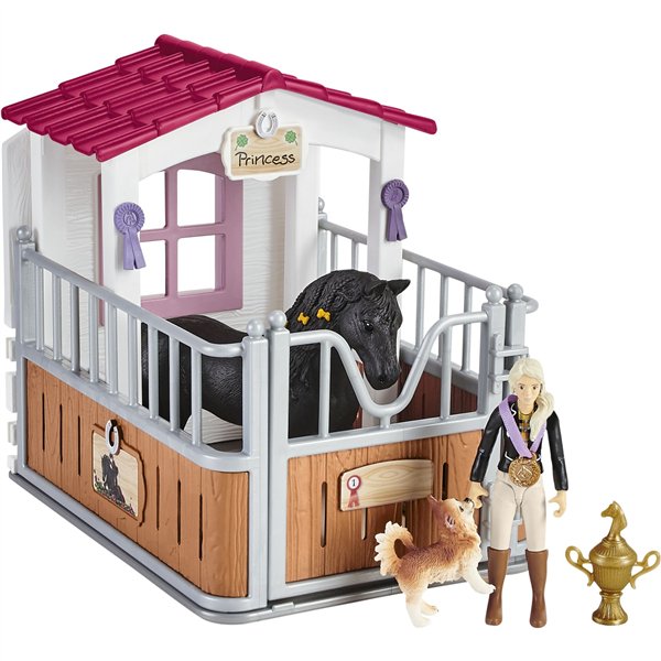 Schleich Horse Club     42437 box cavalli con Tori e Princess