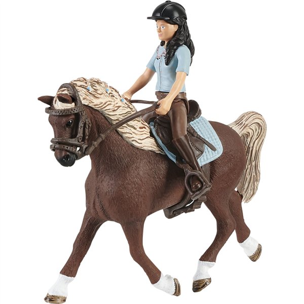 Schleich Horse Club    42438 Zona lavaggio con Emily & Luna