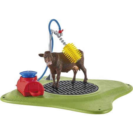 Schleich Farm World    42529 Zona lavaggio con mucche